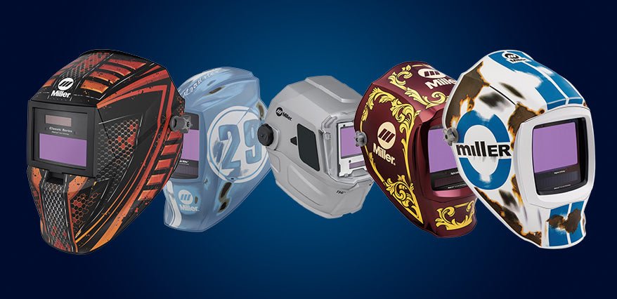 Shop a wide range of welding helmets, including auto-darkening and passive options, with features like ClearLight and more