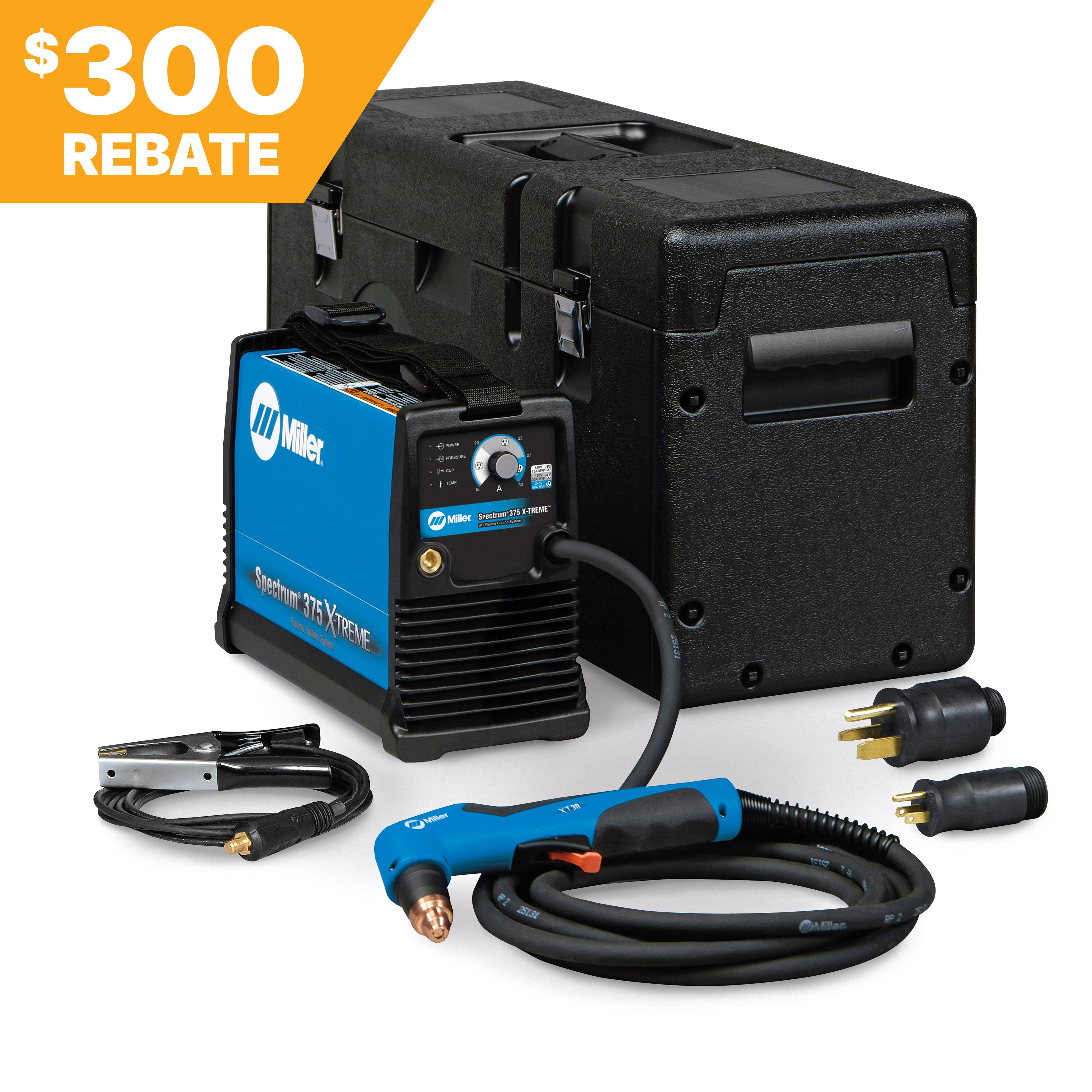 Miller Spectrum 375 X-TREME Plasma Cutter - XT30 Torch – Atlas