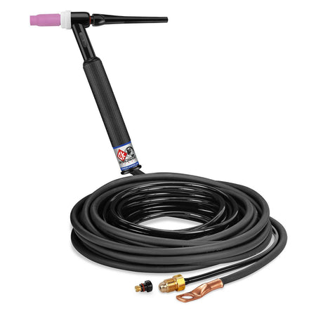 CK26 Air Cooled TIG Torch Kit 200A 25' 2 - Pc xref: WP - 26 - 25 - 2 CK26 - 25 - 2 RG - Atlas Welding Supply