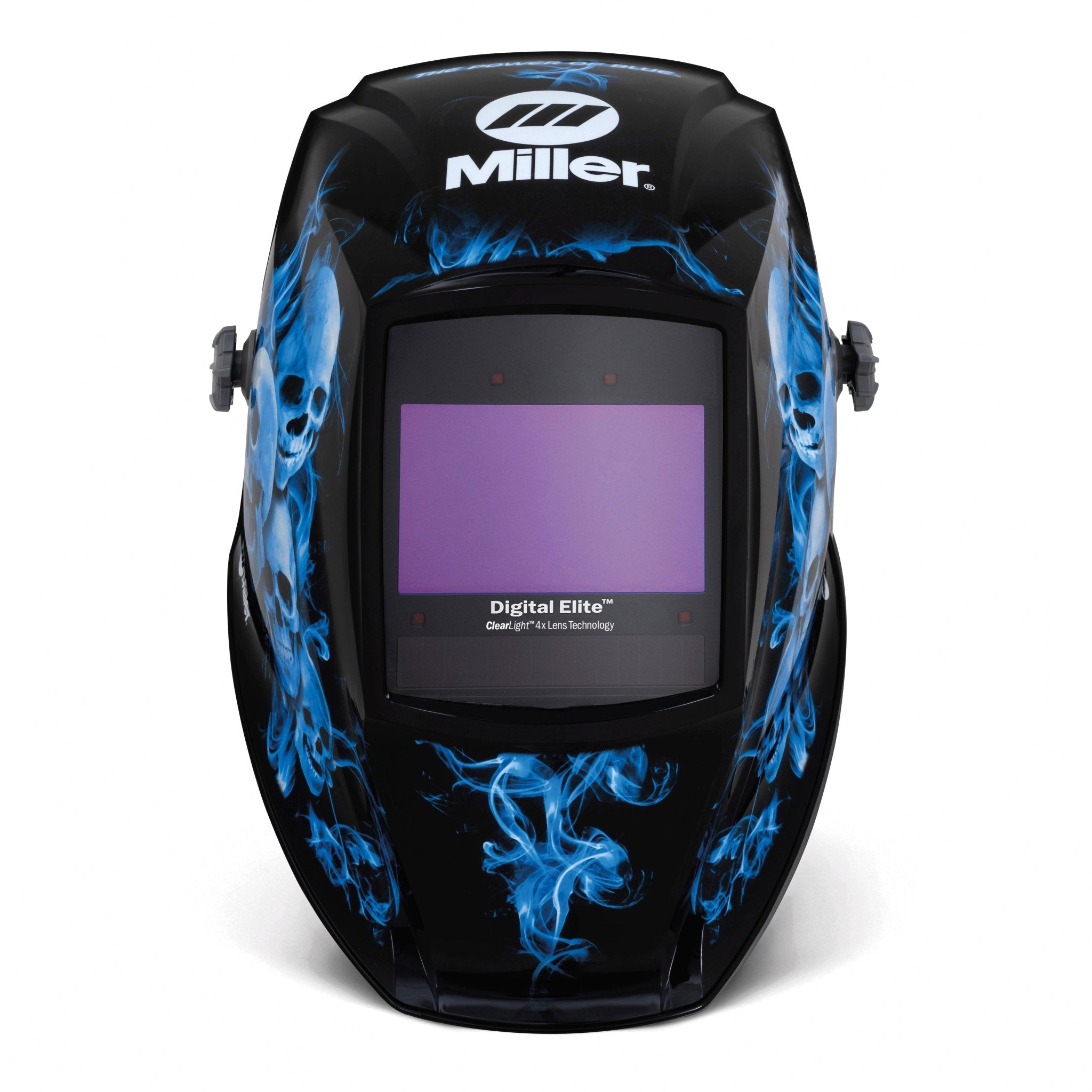Miller Digital Elite Welding Helmet Blue Rage II, Clearlight 4x 296774 - Atlas Welding Supply