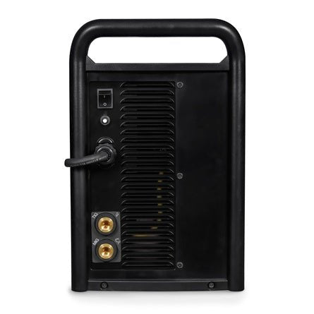 Miller Multimatic 220 AC/DC Multiprocess welder back panel view- Atlas Welding Supply