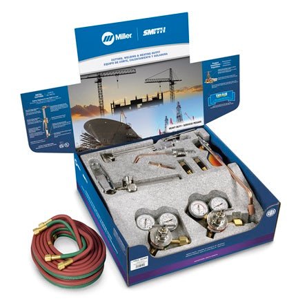 Miller Smith Heavy Duty Combination Torch Outfit with Acetylene Tips, CGA 300 (HBA - 30300) - Atlas Welding Supply