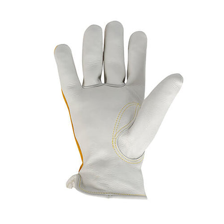Tillman 1414 Driver’s Gloves Top Grain/Split Cowhide Back Large - Atlas Welding Supply