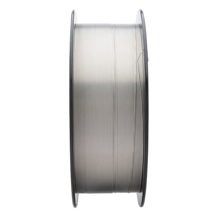 Harris  309L Stainless Mig wire on a spool side view