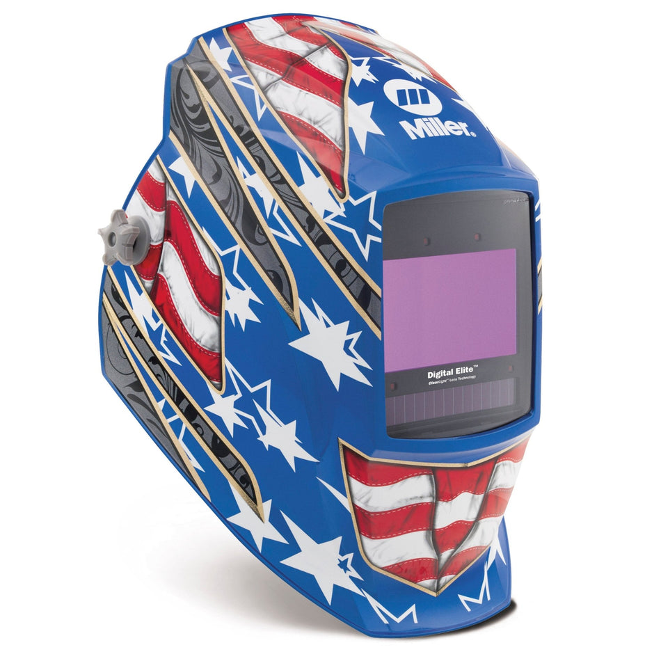 Miller Welding Helmet Digital Elite, Stars & Stripes III 289759 - Miller289759