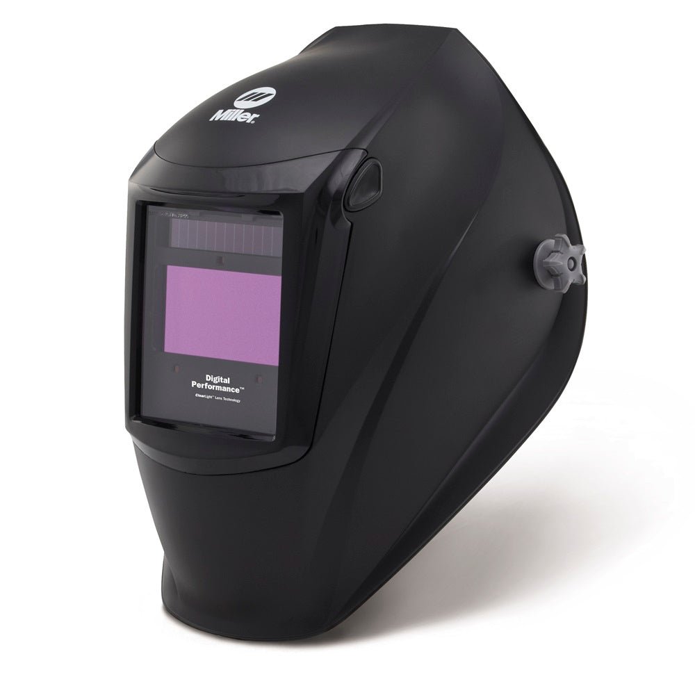 Miller Welding Helmet Auto Darkening Digital Performance, Black 289842 - Miller289842