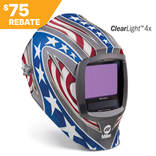 Miller Digital Infinity Welding Helmet Stars & Stripes 296780