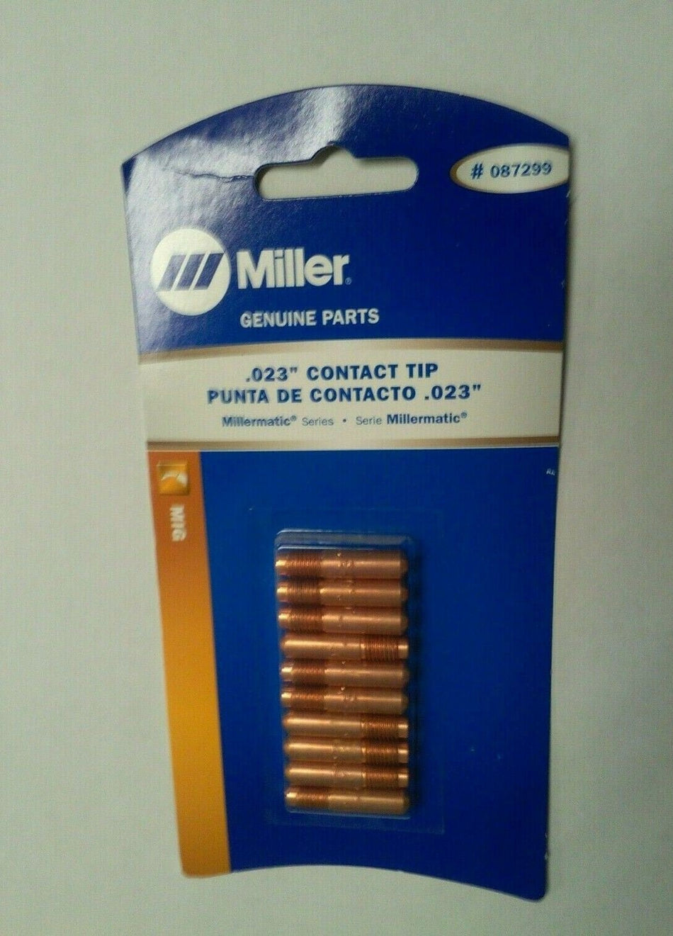 Miller .023 Contact Tip (10 per pkg) 087299 - Miller087299