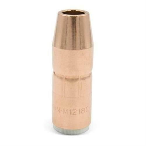 Miller AccuLock MDX Thread on Nozzle 1/2 Orifice 1/8 Tip Recess Copper 10 - pk N - M1218C - 10 - MillerN - M1218C - 10