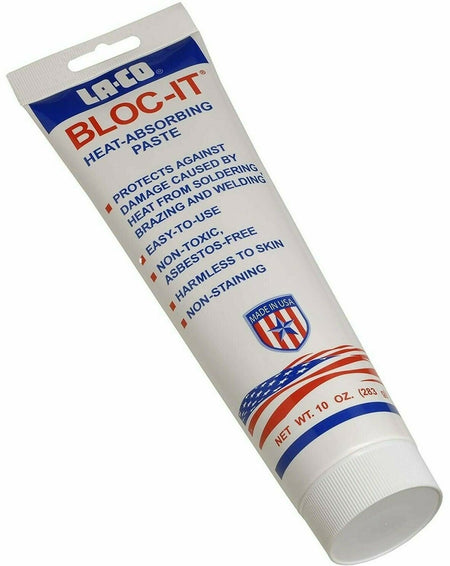 LA - CO Bloc - It Heat Absorbing Paste Flux Type: Paste 10 oz - Atlas Welding SupplyLA - CO Bloc - It Heat Absorbing Paste Flux Type: Past