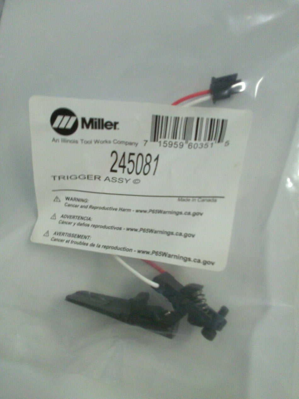 Miller 245081 Trigger Assembly Aluma Pro (Molded) - Miller245081