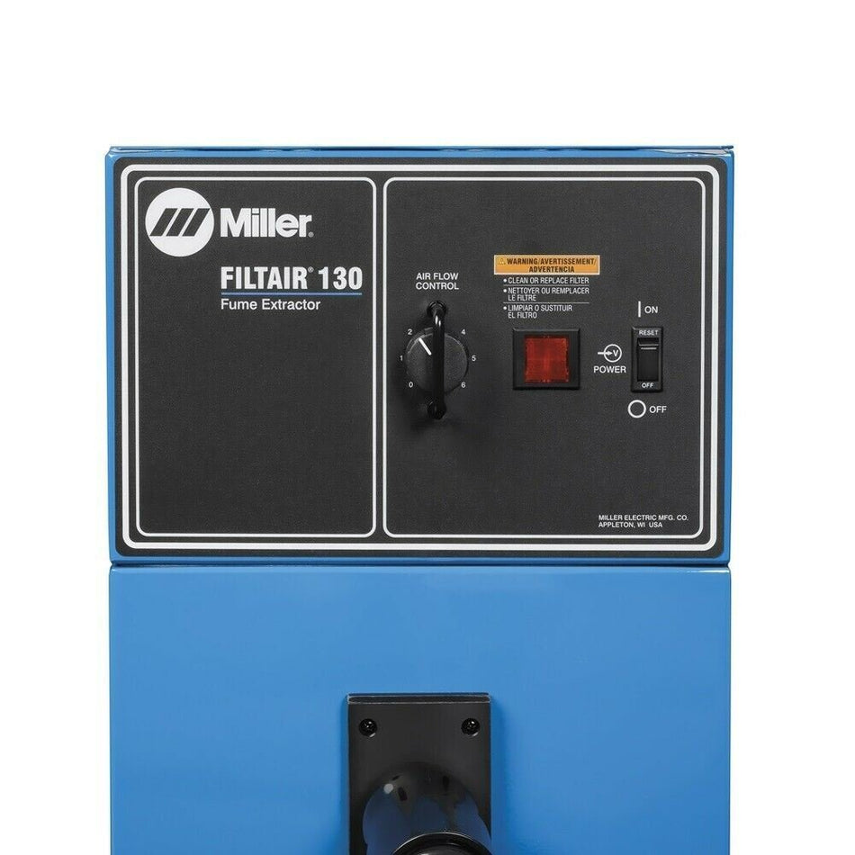 Miller 300595 FILTAIR 130 Portable Weld Fume Extractor - Miller300595