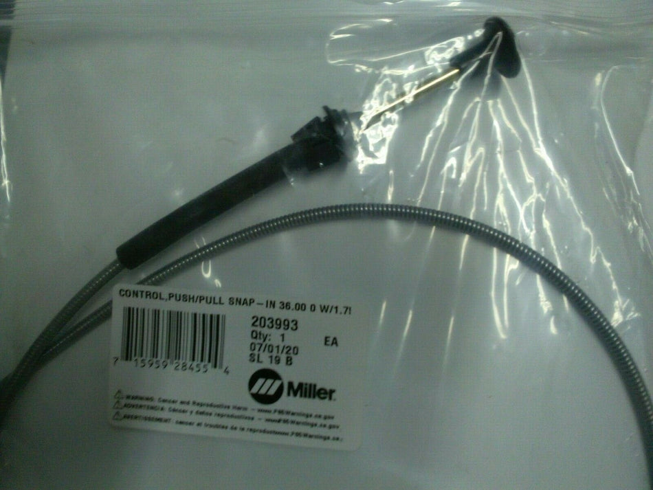 Miller 203993 Control Push Pull Snap - In 36.00 0 W/1.71 - Miller203993