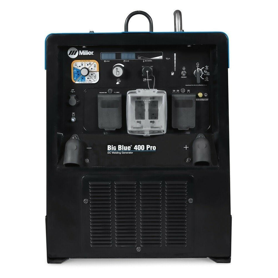 Miller Big Blue 400 Pro Engine Driven Welder Generator (Kubota) & WIC 907732013 - Miller907732013