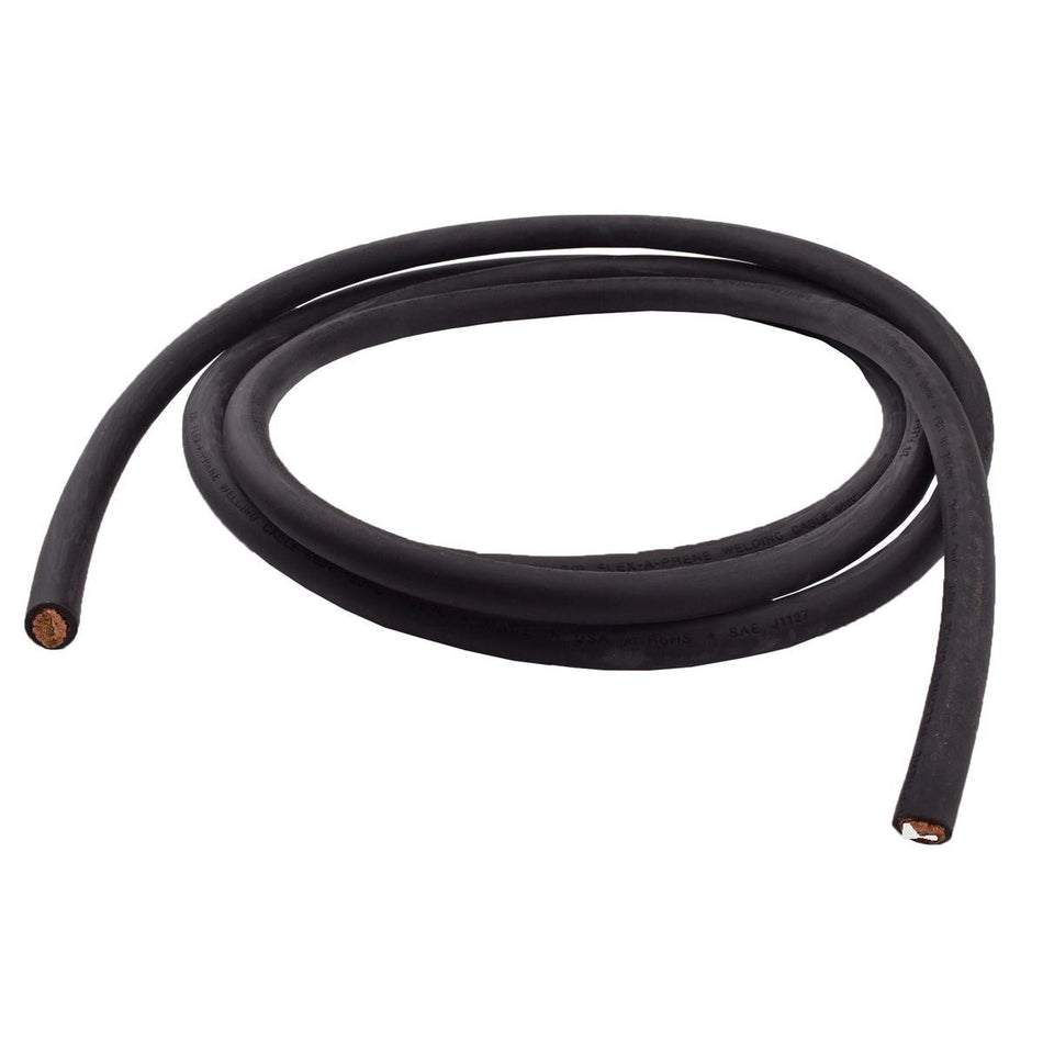 KALAS 2/0 X 100 FT WELDING CABLE TOUGHFLEX BLACK 600V W/ L-1020 LUG CONNECTOR