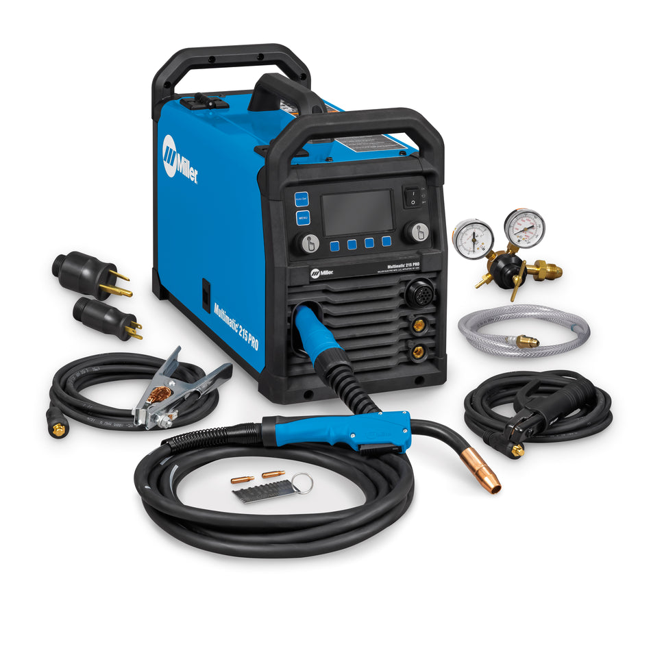 Miller Multimatic 215 PRO Multiprocess Welder With Cylinder Cart 951000074