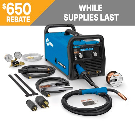 Miller Multimatic 215 Auto-Set Multiprocess Welder 907693