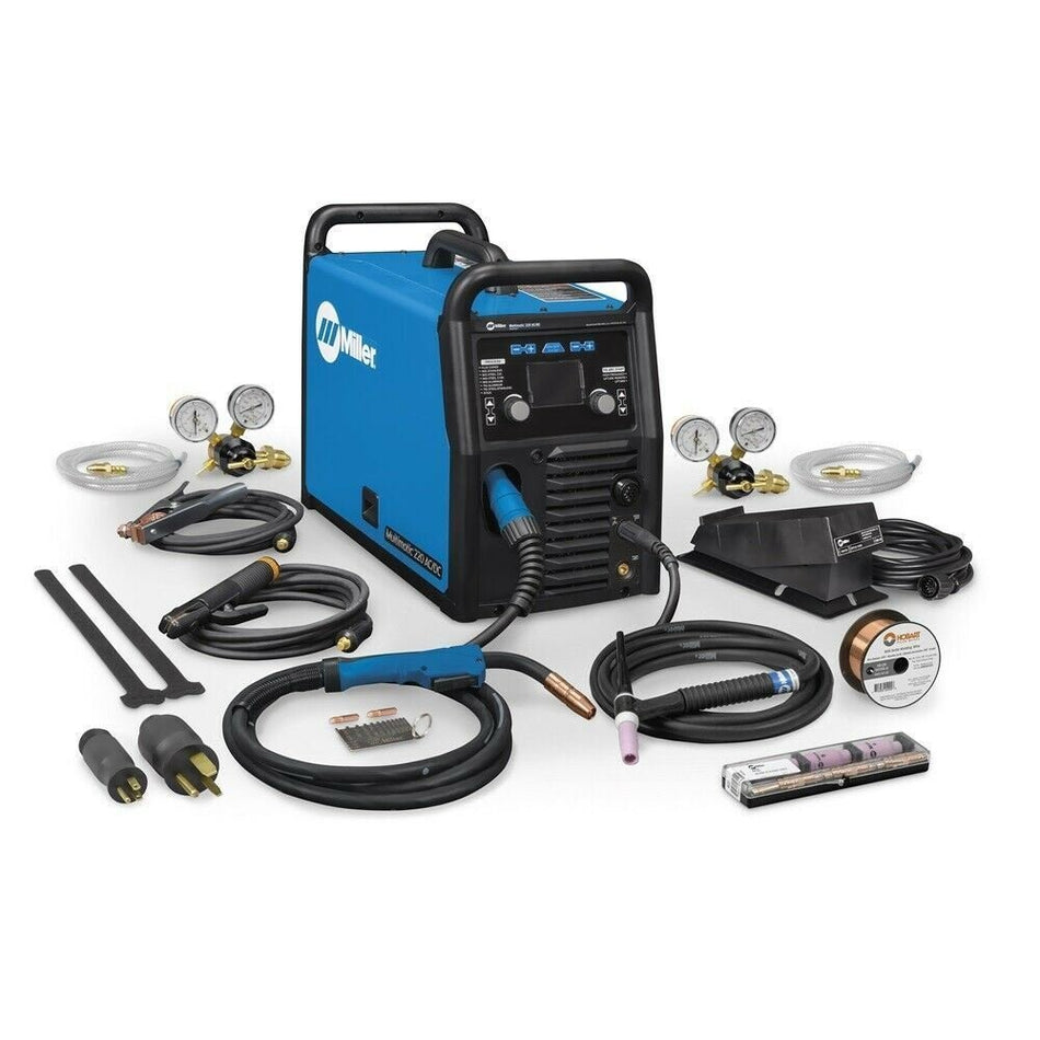 Miller Multimatic 220 AC/DC Multiprocess MIG Stick and AC/DC TIG Welder 907757 - Miller907757