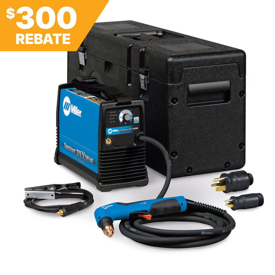 Miller Spectrum 375 X-TREME Plasma Cutter with XT30 Torch 907529