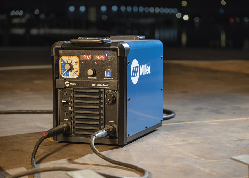 Miller XMT 400 ArcReach Dinse Multiprocess Welder 907865004