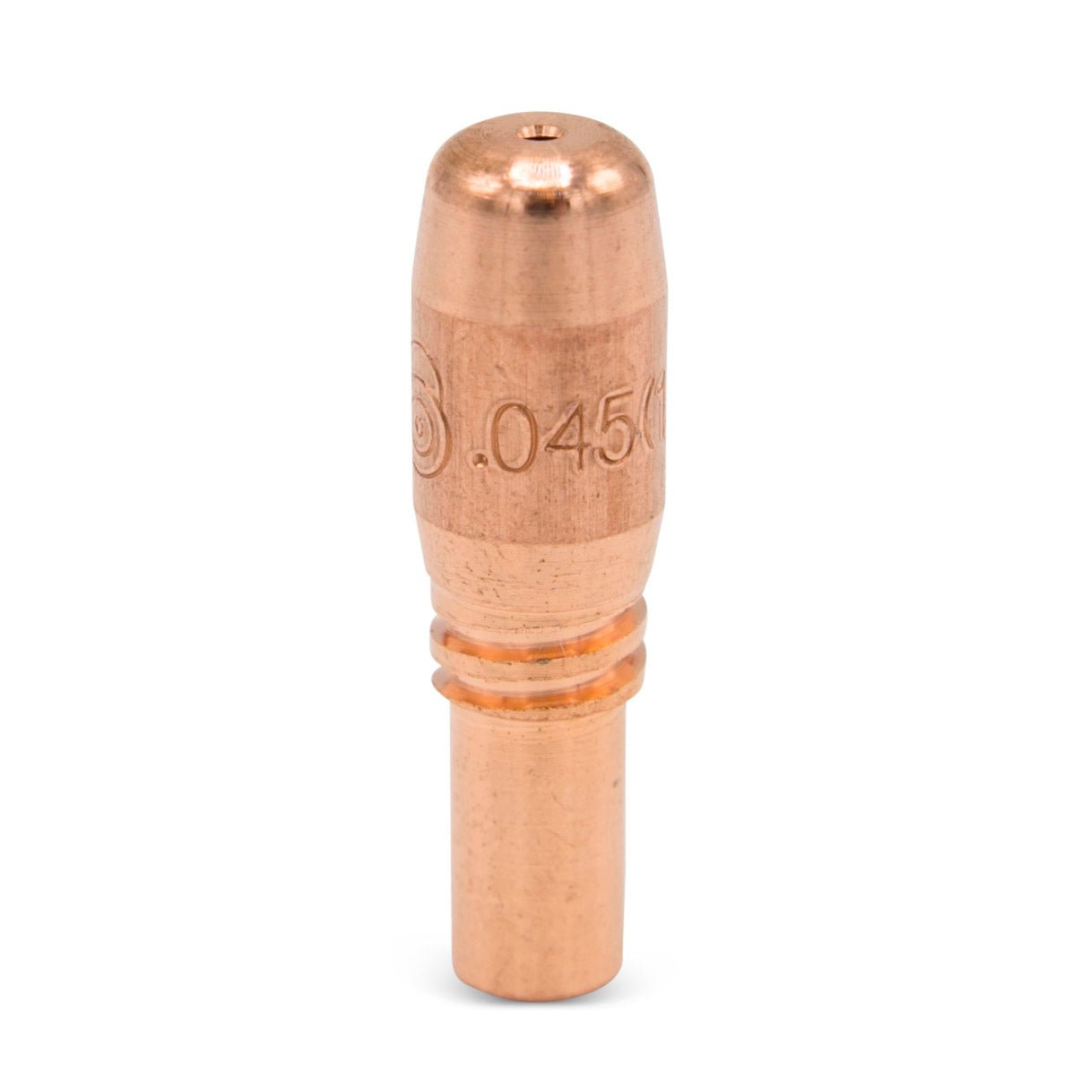 Bernard .045 AccuLock T - A045CH S Contact Tips for MDX MIG Gun Qty 10 - Atlas Welding Supply