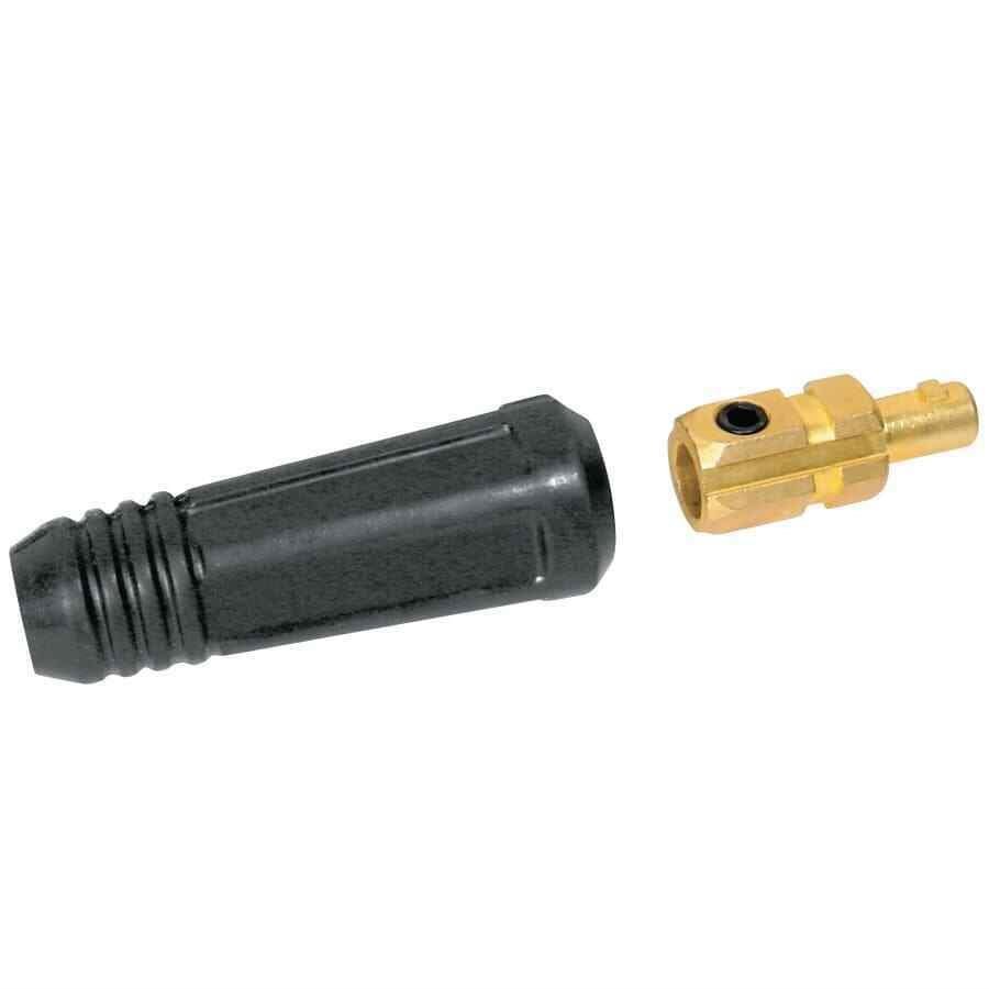 Best Welds Connecter Dinse Style Cable Plug and Socket Male 2 EA/PK - Atlas Welding Supply