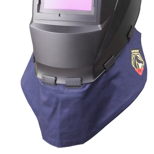 Black Stallion FR Wrap - Around Helmet Bib AH2140 - NS - Atlas Welding Supply