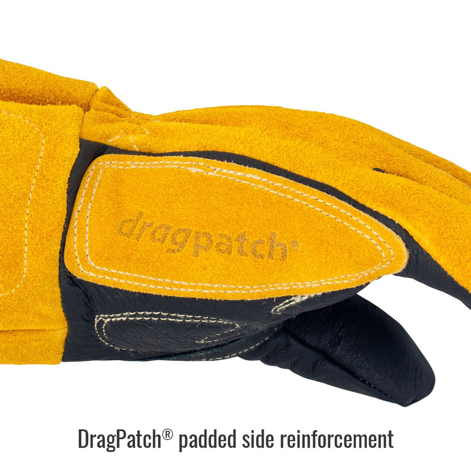 Black Stallion Premium Pigskin & Cowhide MIG Glove BM88 Large - Atlas Welding Supply