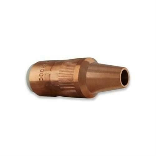 Centerfire Tapered Nozzle Large 3/8" Bore Flush Tip Copper 10 per pkg NT - 3800C - Atlas Welding Supply