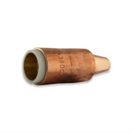 Centerfire Tapered Nozzle Large 3/8" Bore Flush Tip Copper 10 per pkg NT - 3800C - Atlas Welding Supply