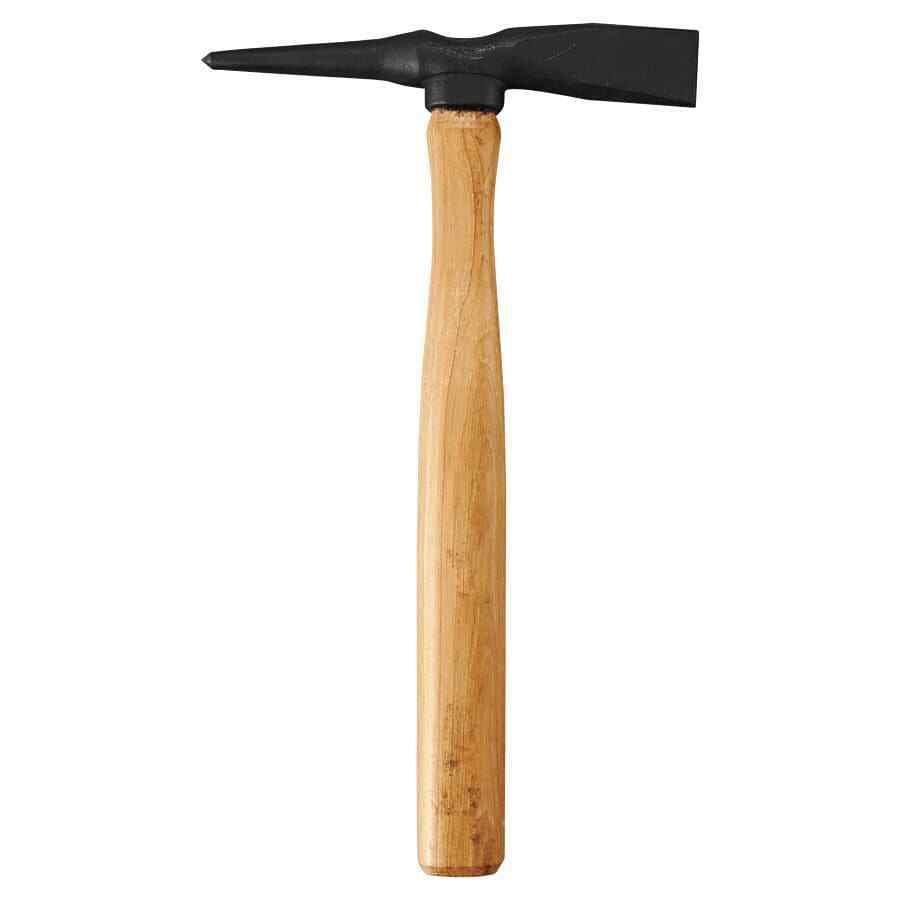 Chipping Hammer Wood Handle Heavy Duty 280 mm Overall Length Cone and Chisel - Atlas Welding Supply