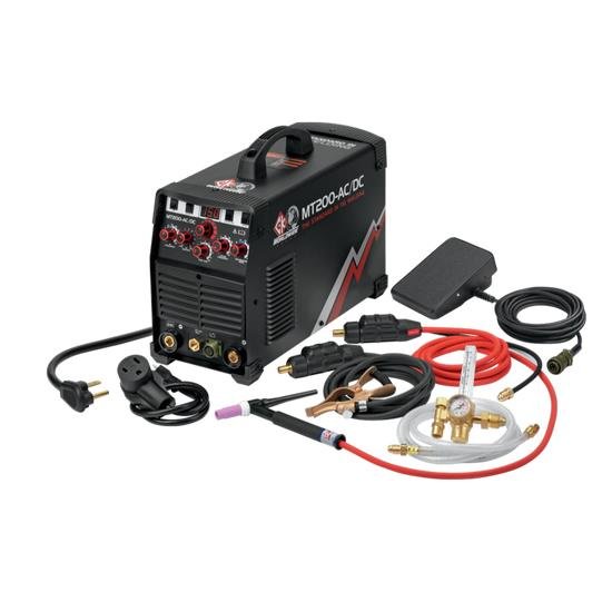 CK Worldwide MT200 AC/DC TIG Welding Machine With Flex Head - CK WorldwideMT - 200 - AC/DC