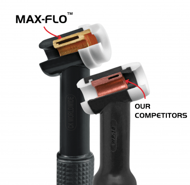 CK20 Water Cooled TIG Torch Kit Flex 250A 25' 3 - Pc Super - Flex CK20 - 25SF FX - Atlas Welding Supply