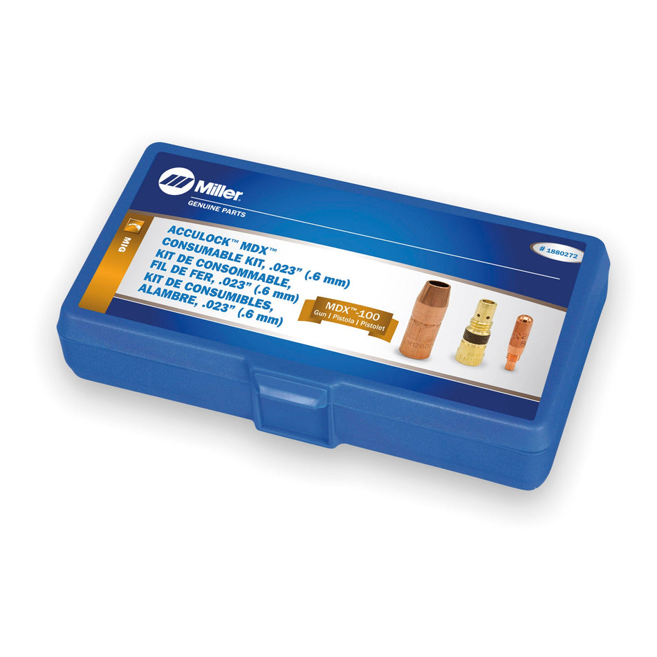 Consumable Kit, 0.023" (0.6 mm) for use with MDX™ - 100 MIG Guns. - Atlas Welding Supply