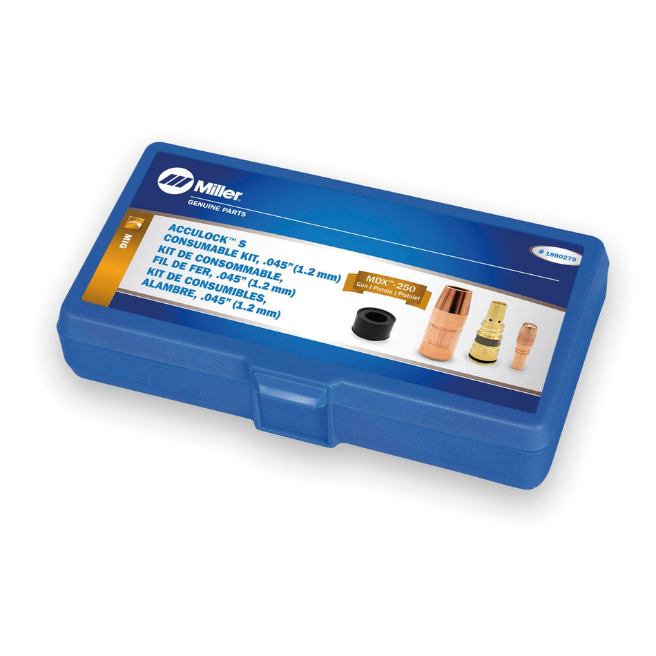 Consumable Kit, Heavy Duty, 0.045" (1.2 mm) for use with MDX™ - 250 MIG Guns - Atlas Welding Supply