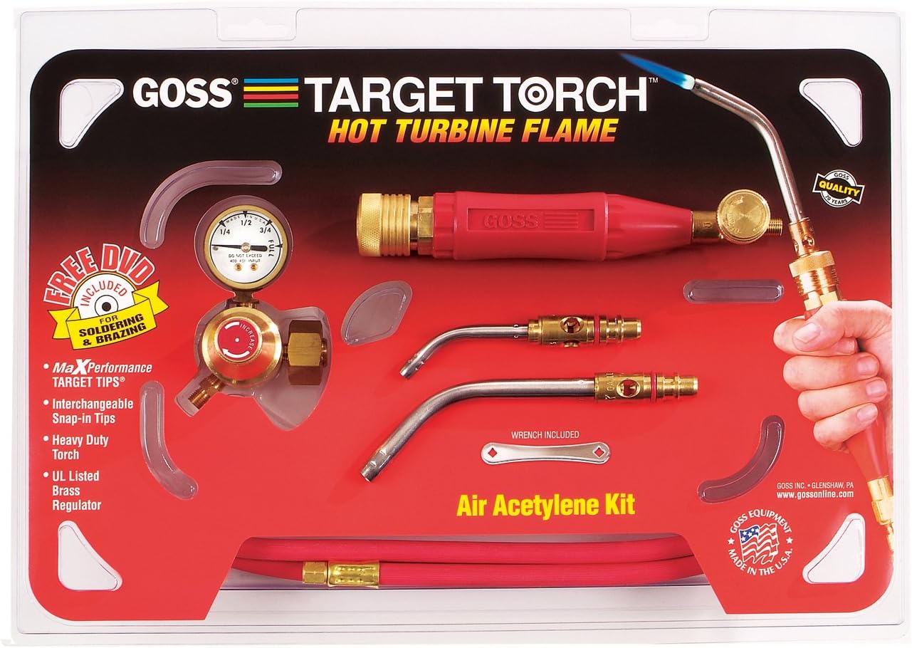 Goss KX - 4B Soldering Brazing Soldering Brazing Torch Kit - Atlas Welding Supply