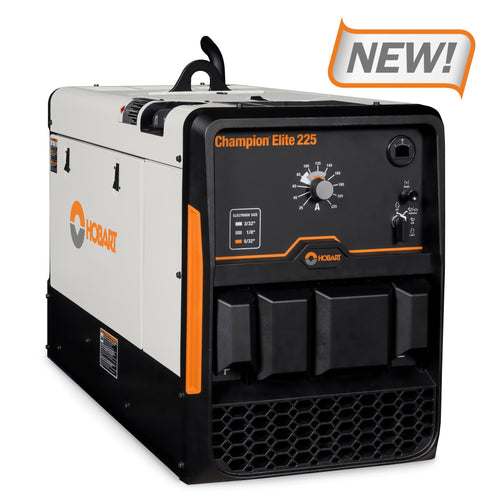 Hobart 500580 Champion Elite 225 Welder Generator Gas Engine - Driven (Vanguard) - Atlas Welding Supply