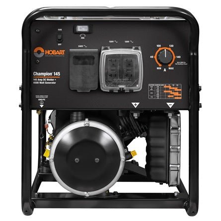 Hobart Champion 145 Recoil Engine Driven Welder With GFCI 500563 - Atlas Welding Supply