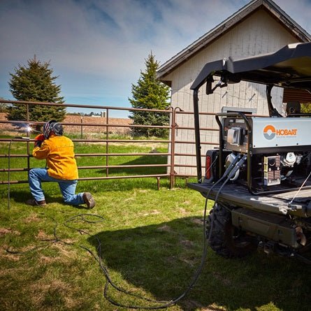Hobart Champion 145 Recoil Engine Driven Welder With GFCI 500563 - Atlas Welding Supply