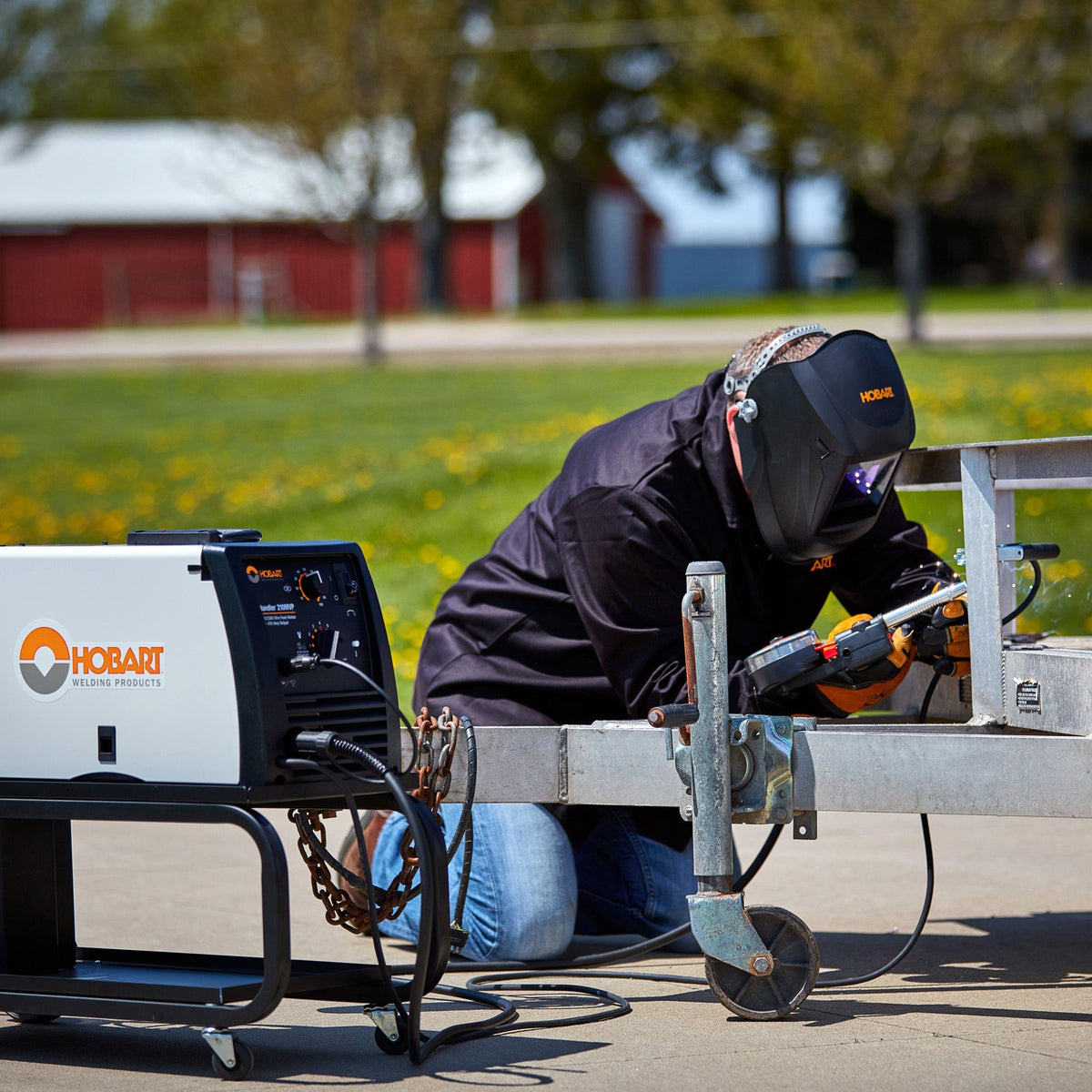 Hobart Handler 210 Mig Welder W / MVP 500553 - Atlas Welding Supply