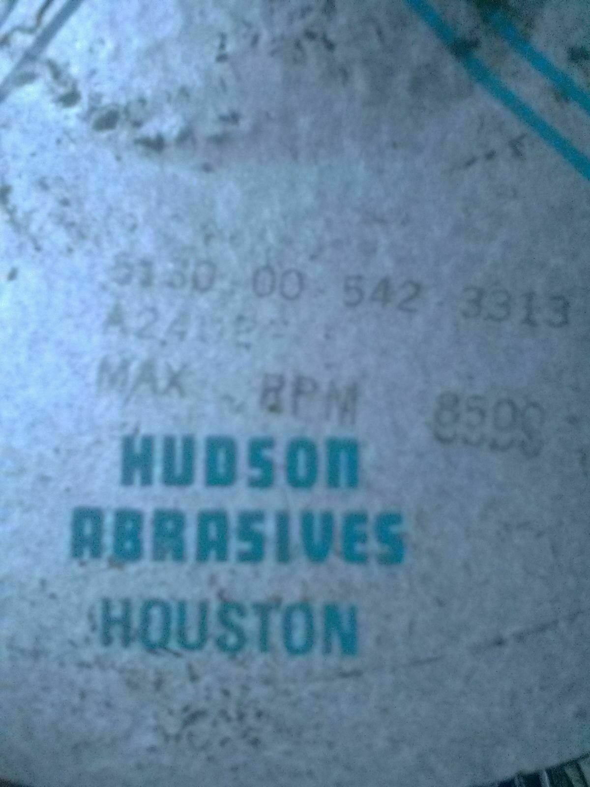 Hudson Abrasives 5130005423313 Tru Grit Type 27 A24 (new old stock) - Atlas Welding Supply