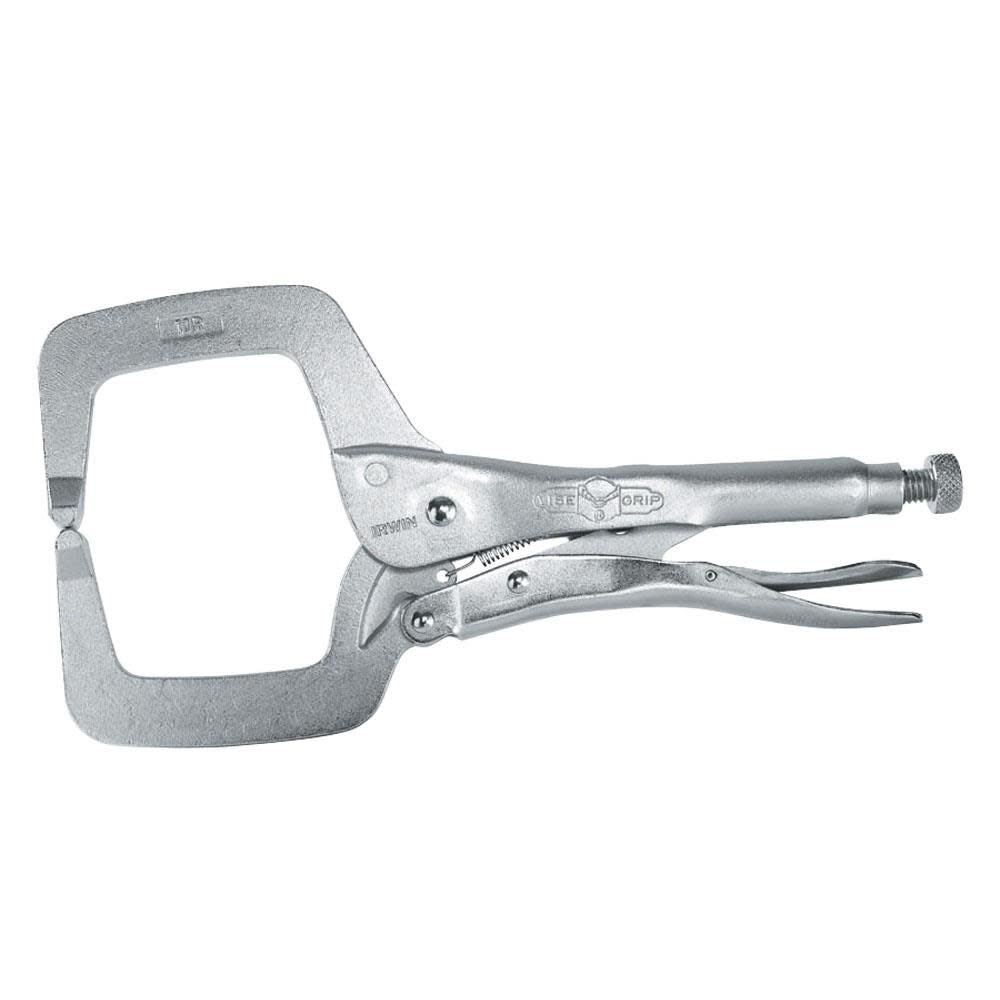 Irwin Tool Vise Grip C Clamp Locking Plier 11R Regular Pad 275mm 11in‏ - Atlas Welding Supply