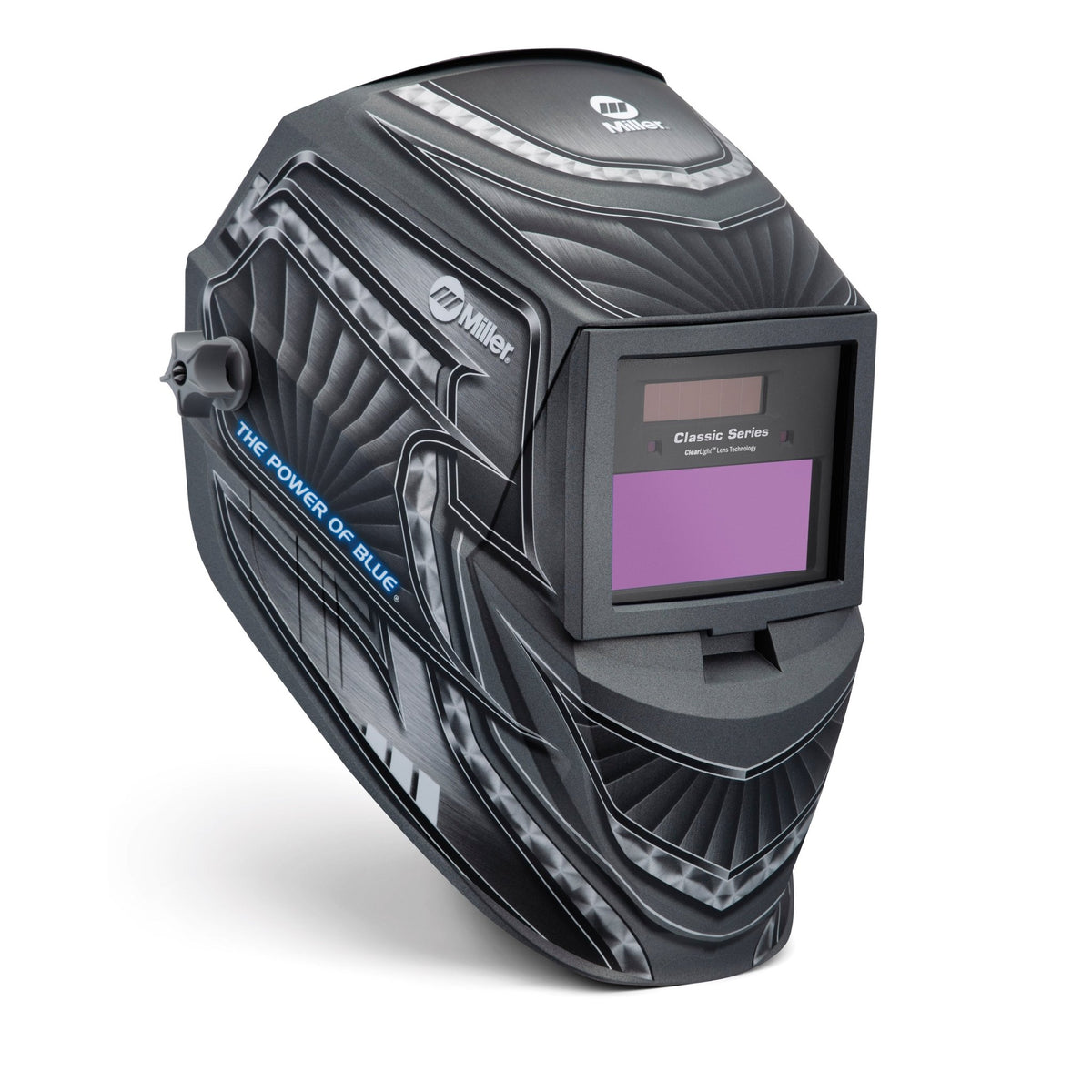 Miller 288519 Classic Series Welding Helmet with ClearLight Lens Metal Matrix - Atlas Welding Supply