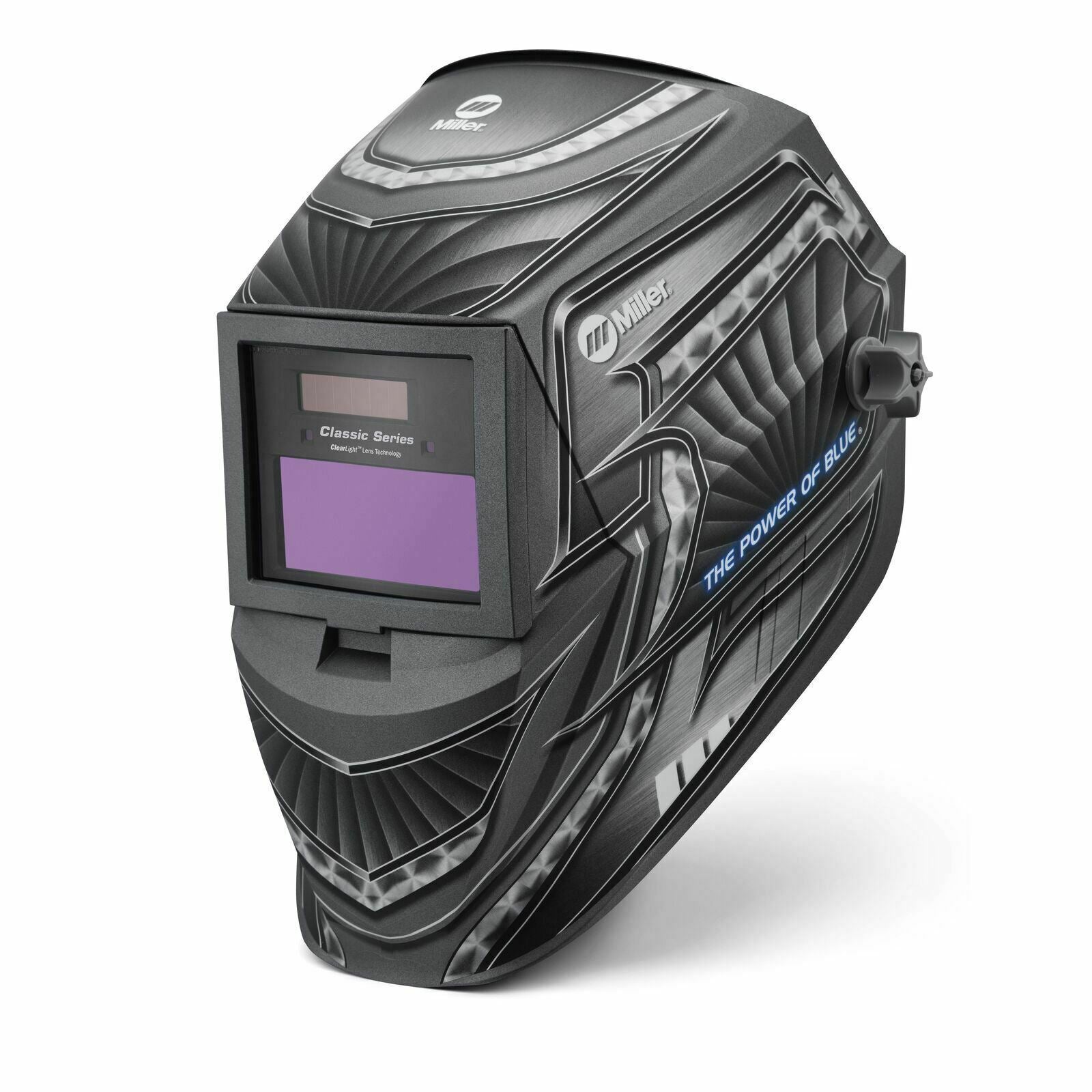 Miller 288519 Classic Series Welding Helmet with ClearLight Lens Metal Matrix - Atlas Welding Supply