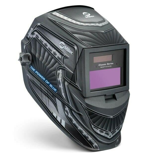 Miller 288519 Classic Series Welding Helmet with ClearLight Lens Metal Matrix - Atlas Welding Supply