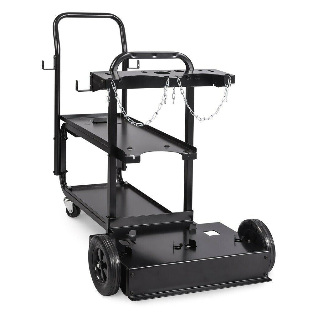 Miller 951770 Multimatic / Millermatic Dual Cylinder Rack Cart - Atlas Welding Supply