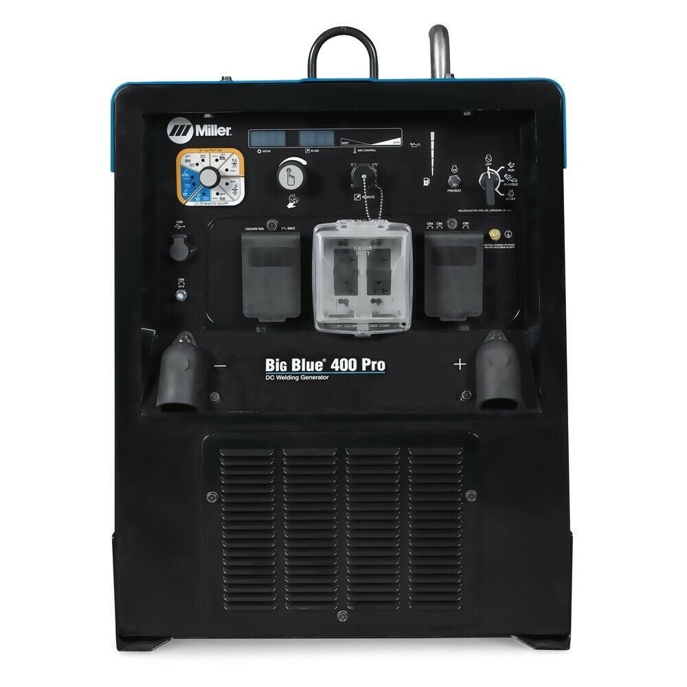 Miller Big Blue 400 Pro Engine Driv Welder Generator (Kubota) Multiproses 907732 - Atlas Welding Supply