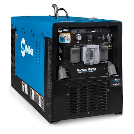 Miller Big Blue 400 Pro Engine Driven Welder Generator (Kubota) & WIC 907732013 - Atlas Welding Supply