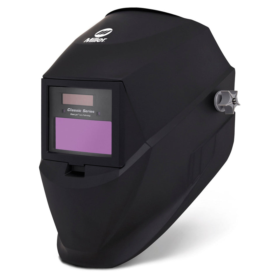 Miller Black Classic Auto Darkening Welding Helmet w/Clearlight Lens 287803 - Atlas Welding Supply