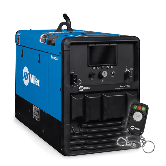 Miller Bobcat 265 Welder Generator Kohler Battery Charge Remote Start/Stop 907826002 - Atlas Welding Supply